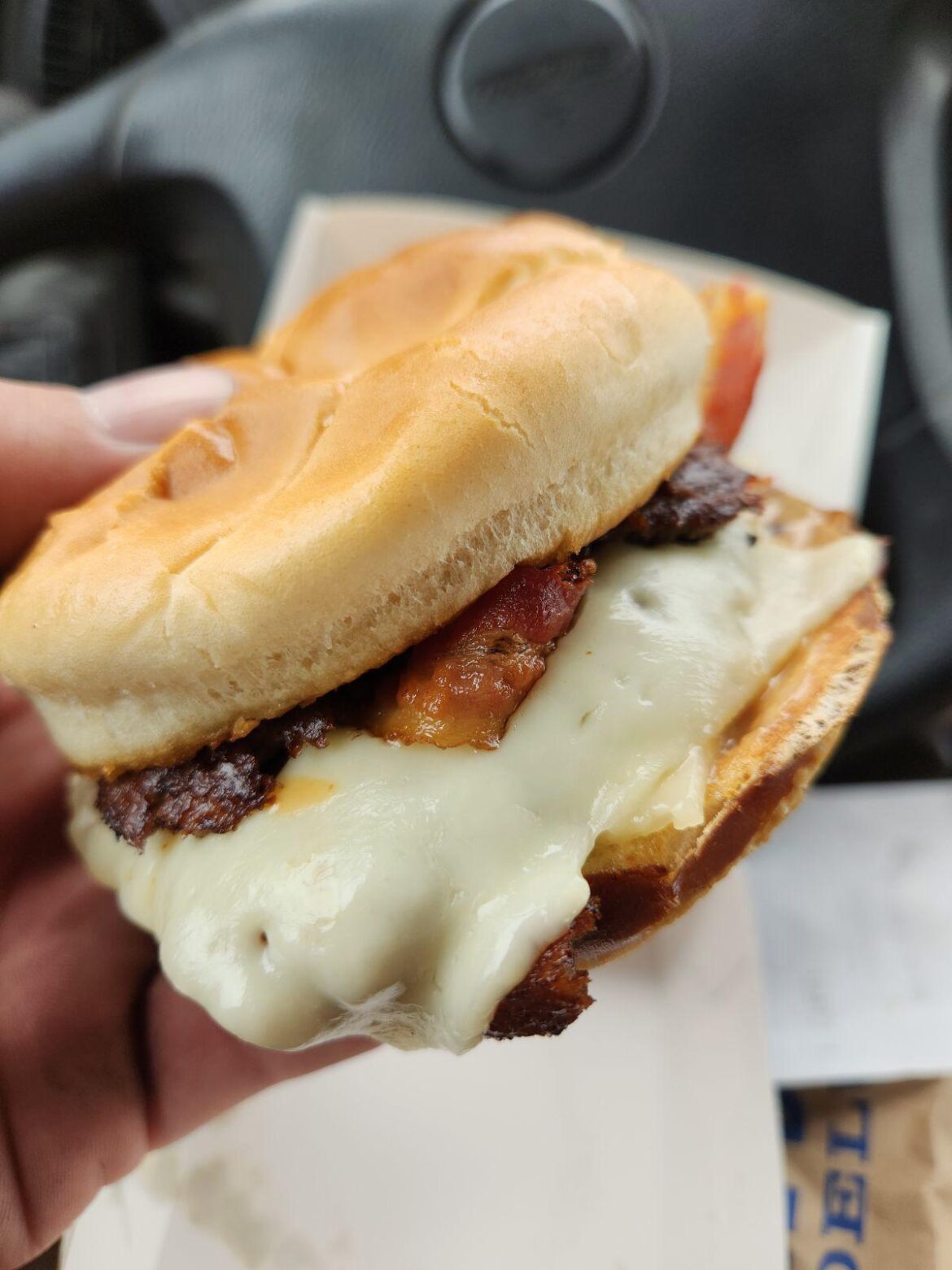 Culver’s Bacon and Jam Pub Burger