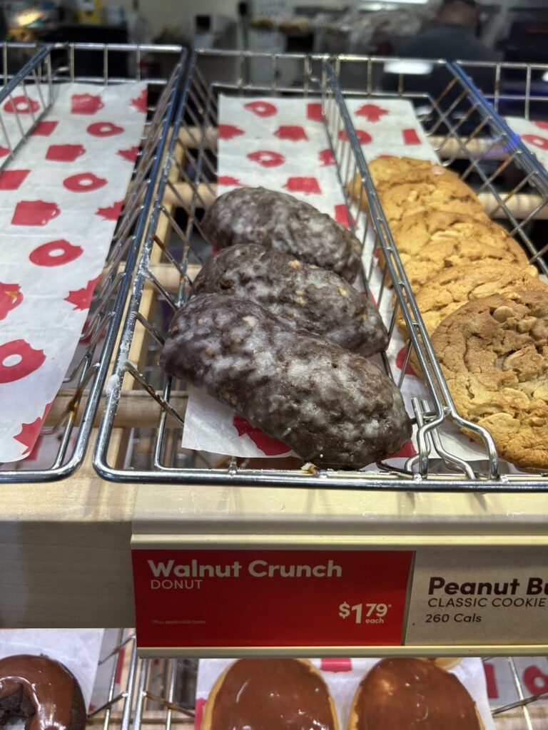 Tim Horton's Walnut Crunch Donut