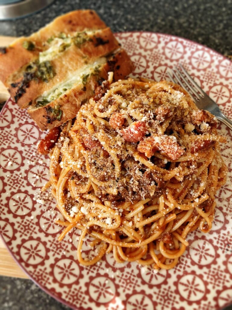 Two meals we really enjoyed whilst the sub was locked.