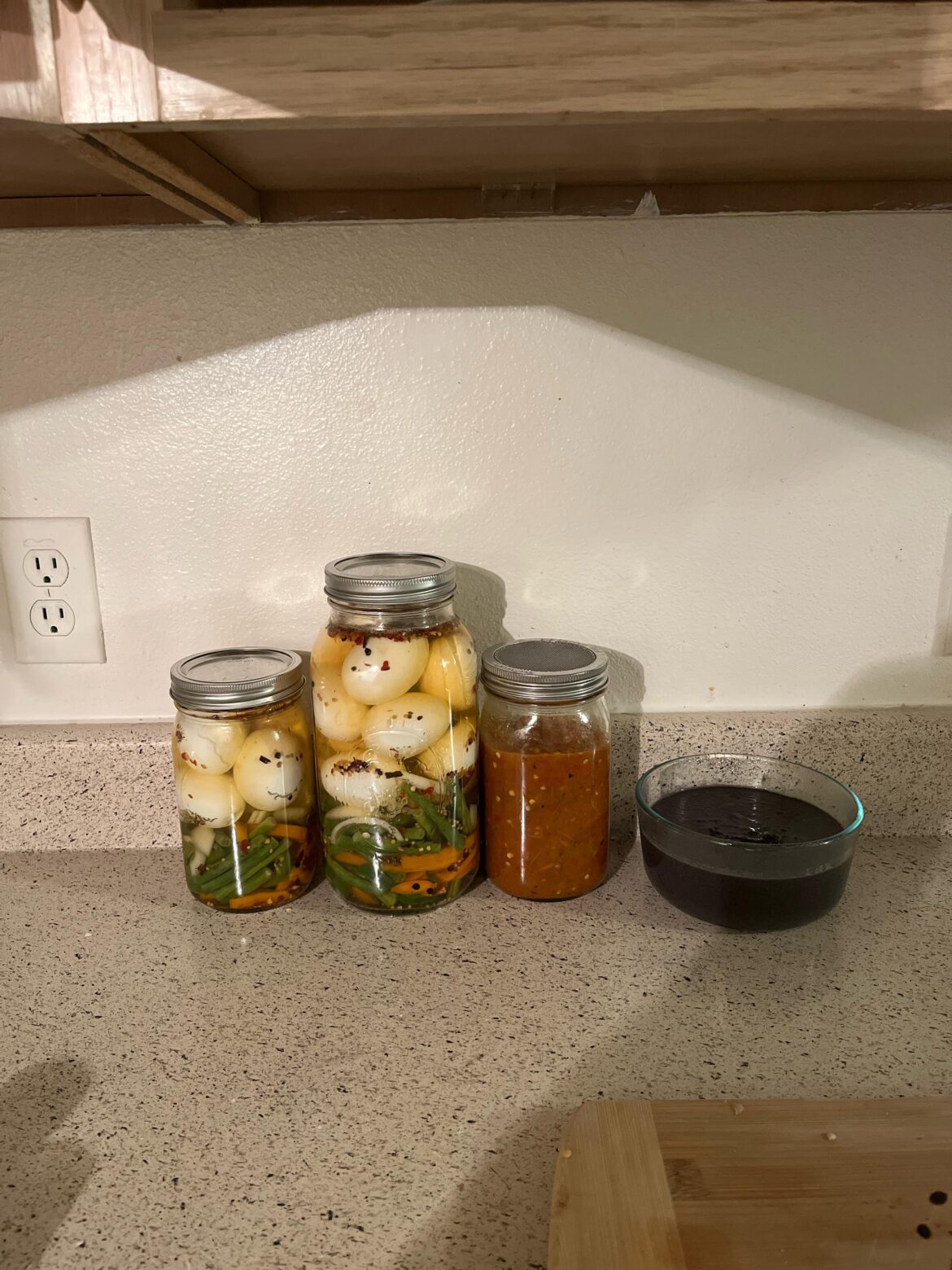 Prepping snacks for the week