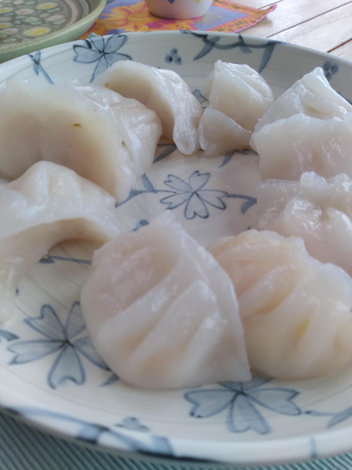 [homemade] har gao (steamed shrimp dumplings)