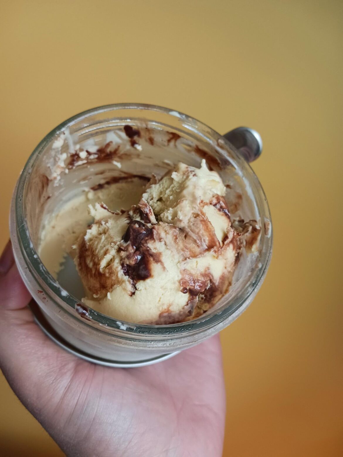 Diabetic Sugar Free Mango Ginger with Fudge Swirl Diabetic Sugar Free Mango Ginger with Fudge Swirl