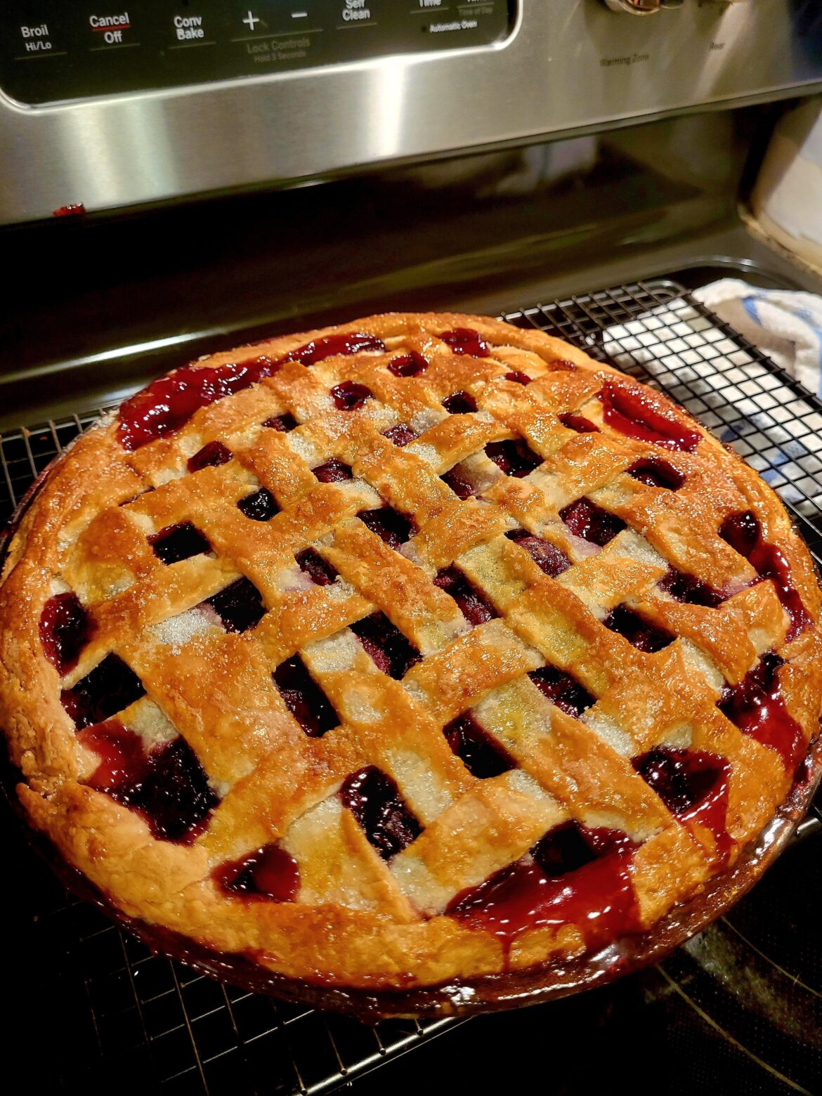 1st time making Bravetart cherry pie!