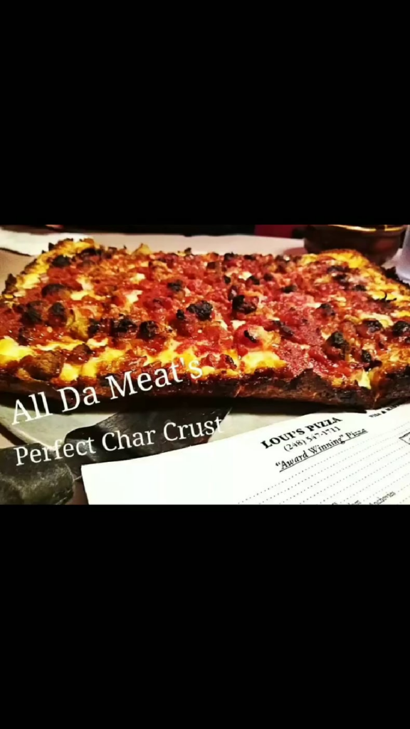Loui's my favorite Detroit Classic Style Pizza 🍕