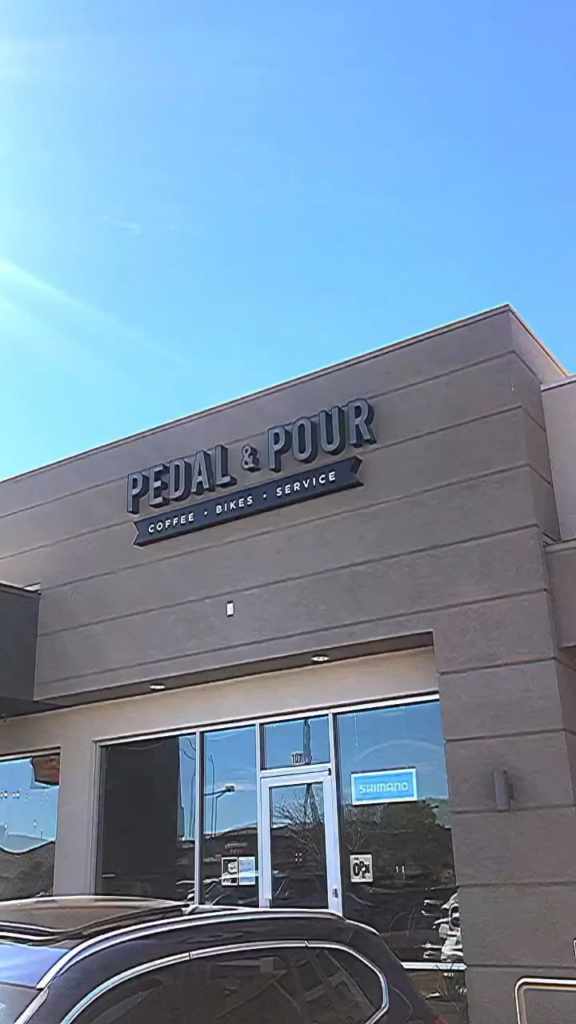 Pedal and Pour Coffee - Las Vegas.