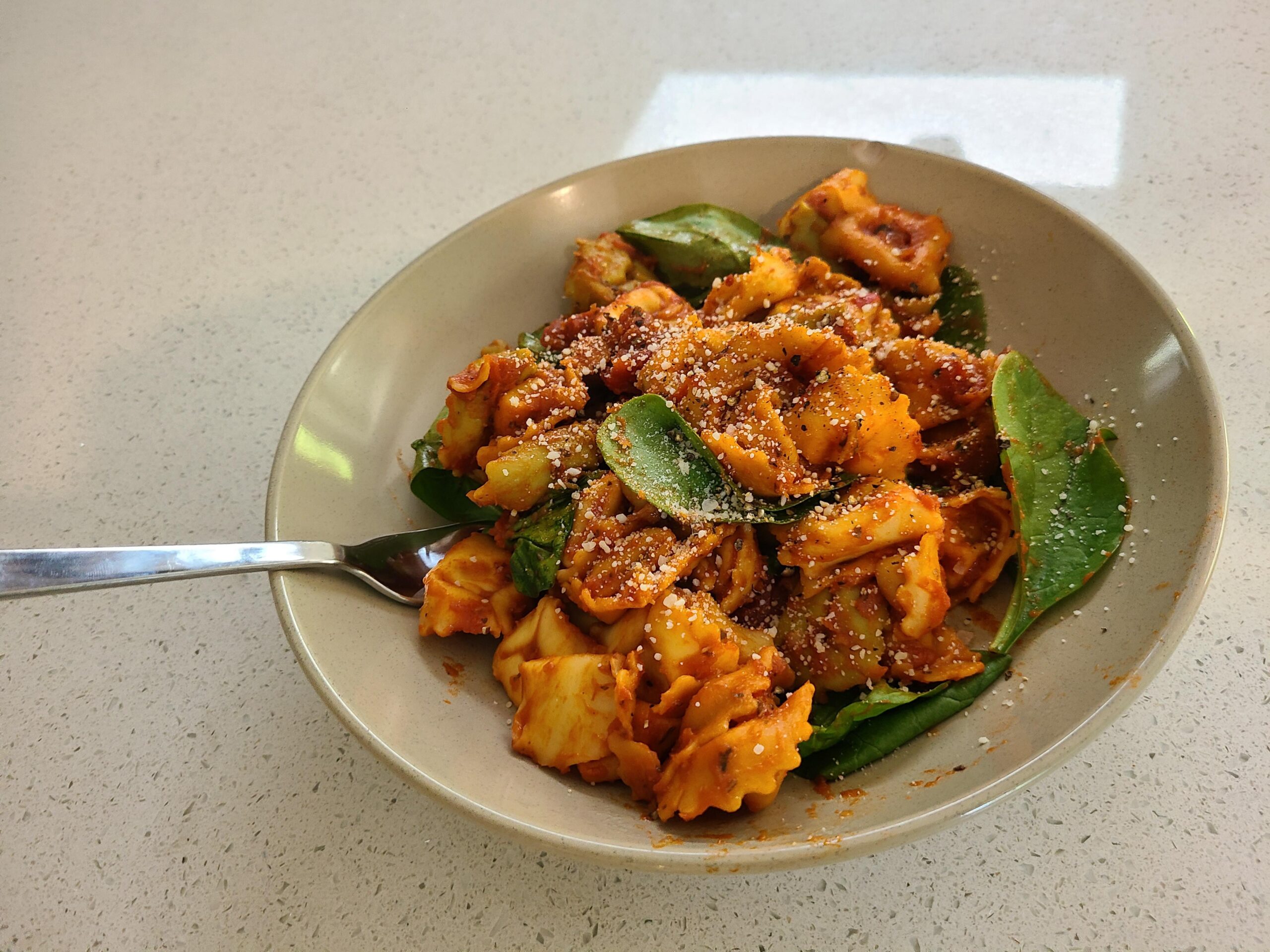 Pan fried tortellini Dining and Cooking