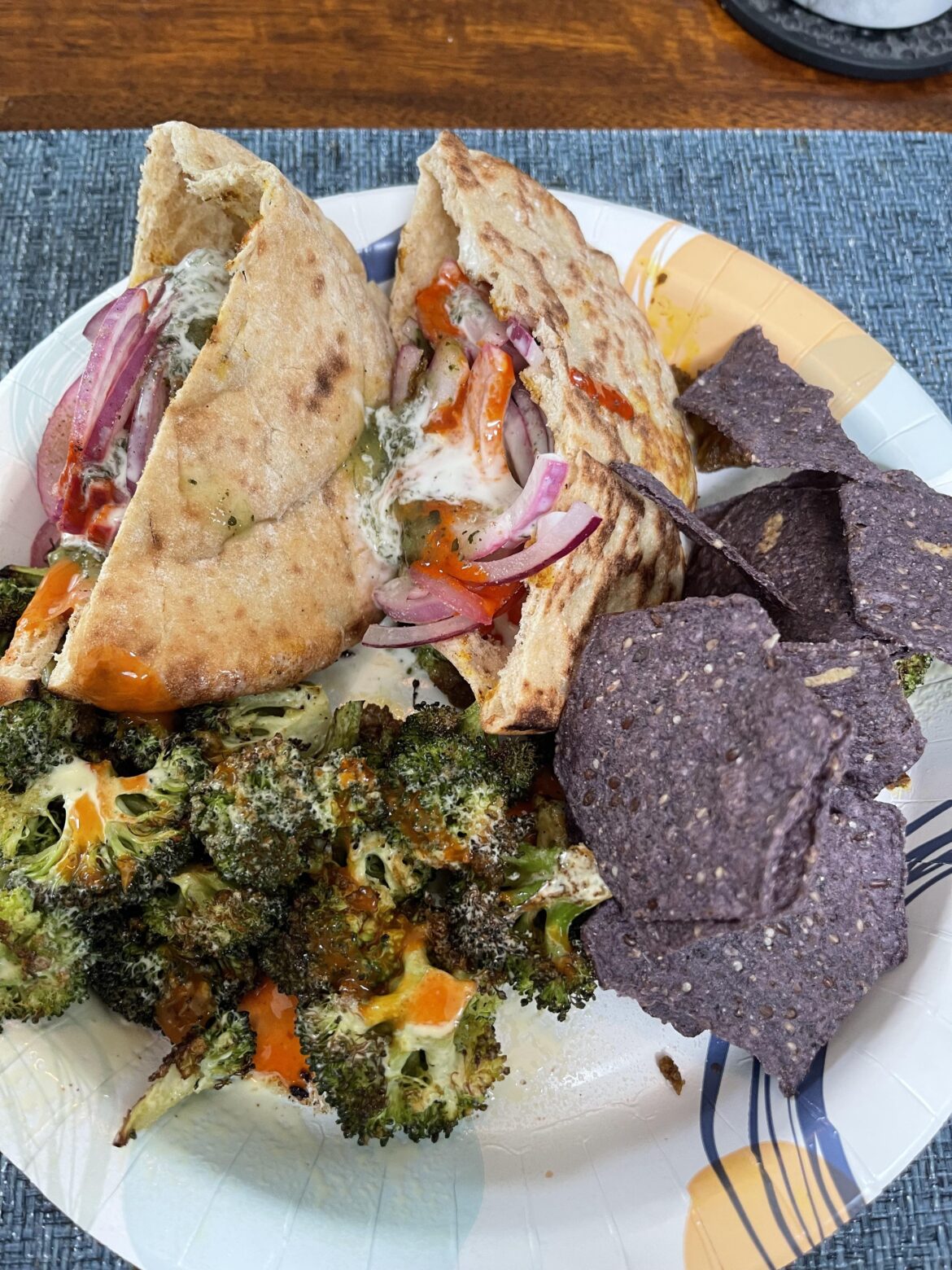 Shawarma-Spiced Beef and Golden Raisin Pitas