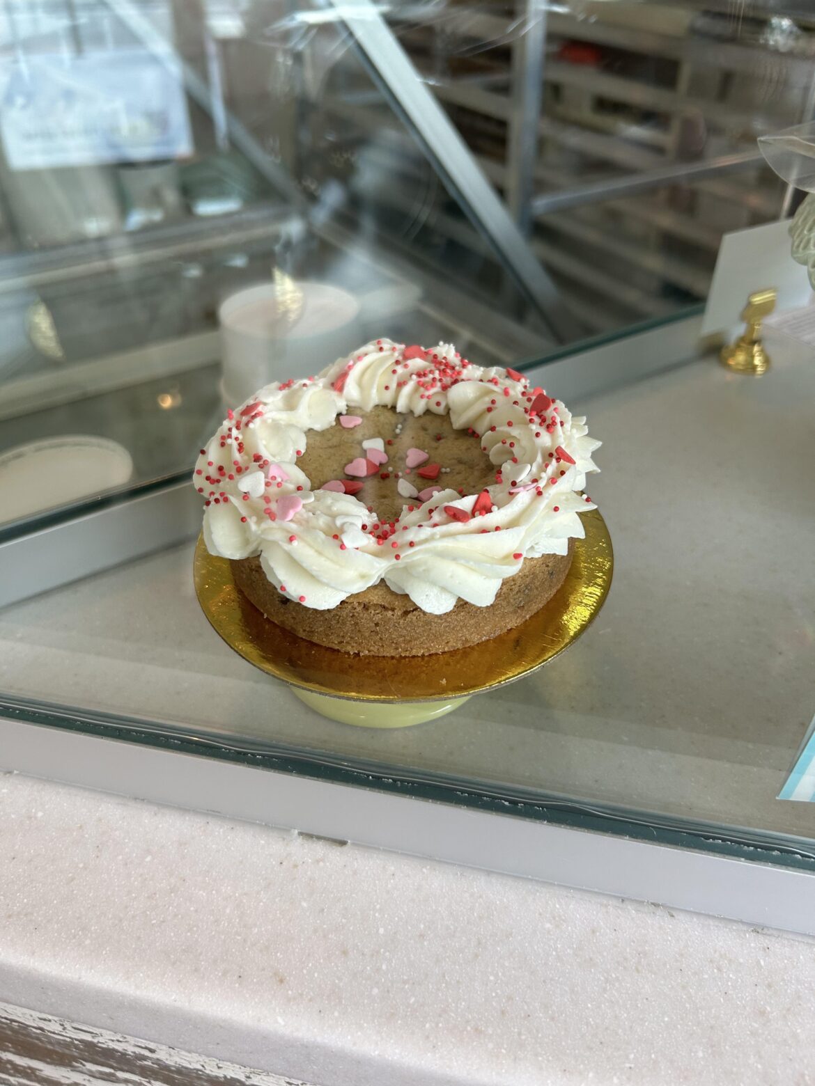 Milk Jar Cookie Cakes