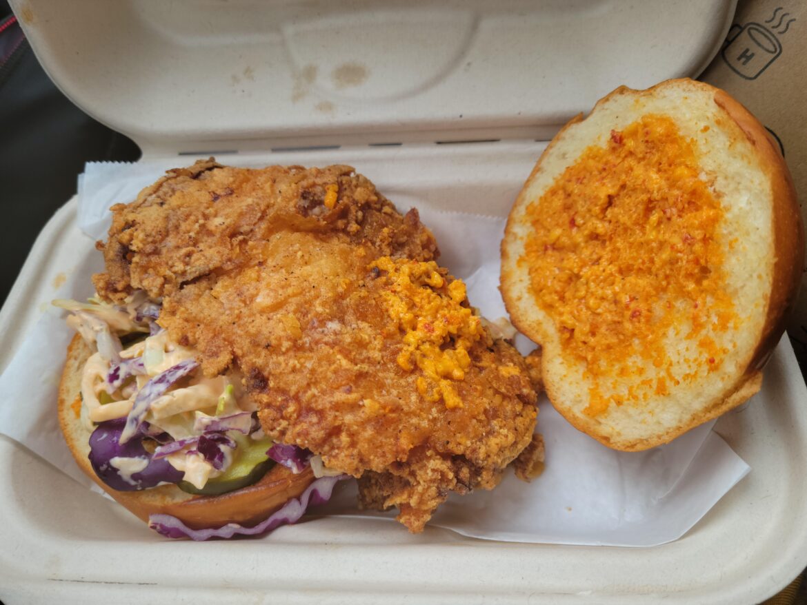 Hilltop Coffee + Kitchen in Inglewood - the best food chicken sandwich