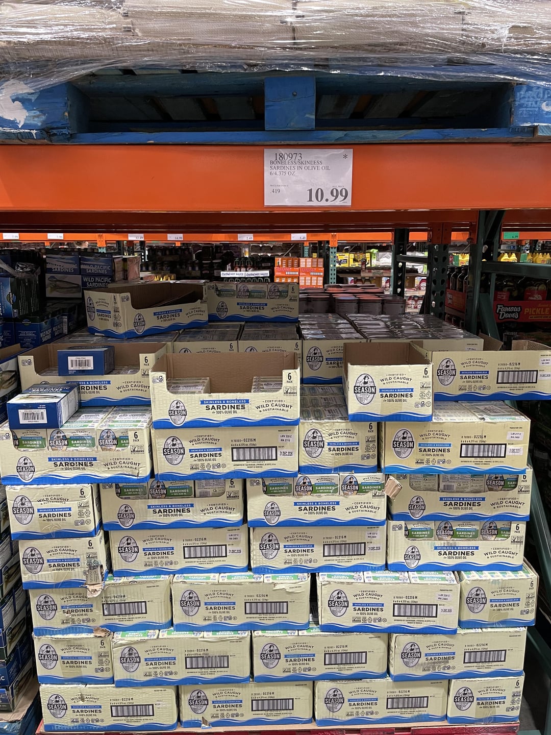 Costco is phasing out Season Brand, Wild Smoked Sardines spotted