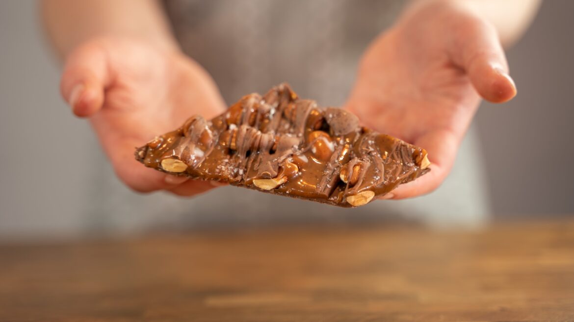 Salted Caramel Chocolate Bark