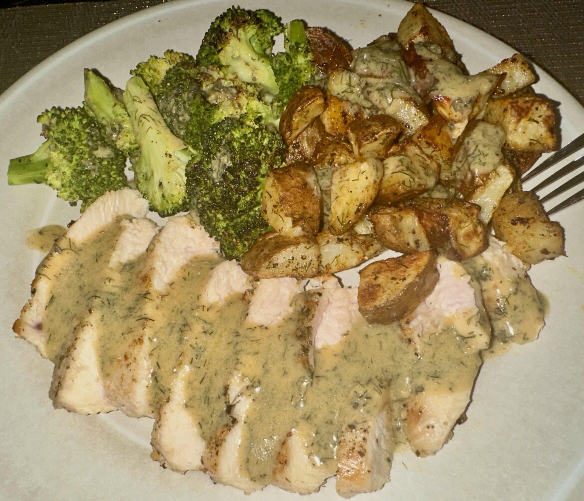 Creamy Dijon Dill Chicken