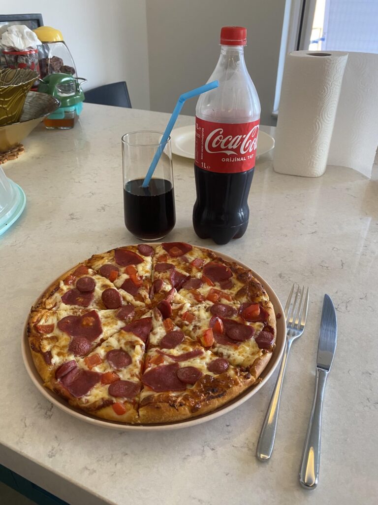 [homemade] small pizza