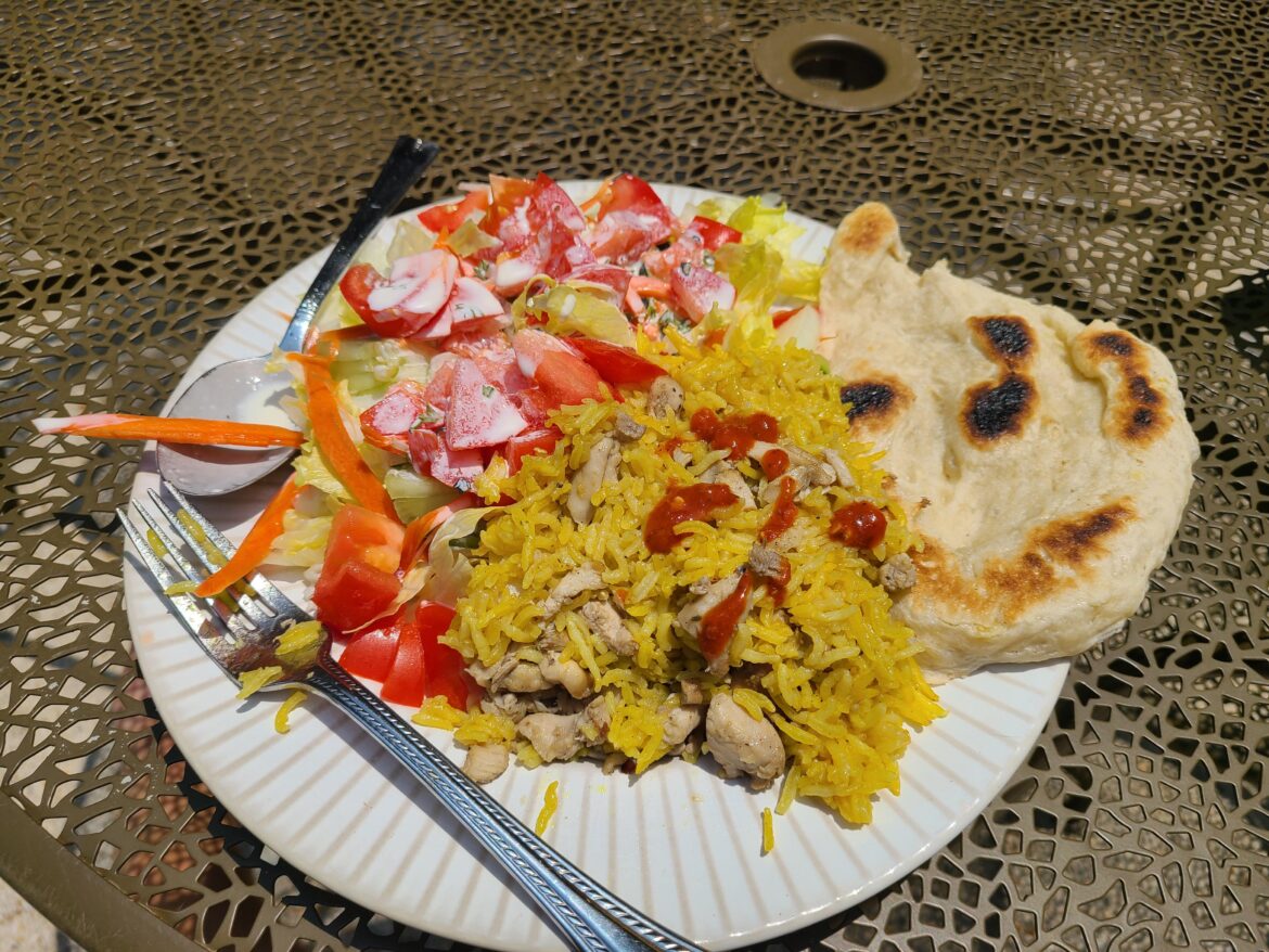 yet another halal cart chicken yet another halal cart chicken