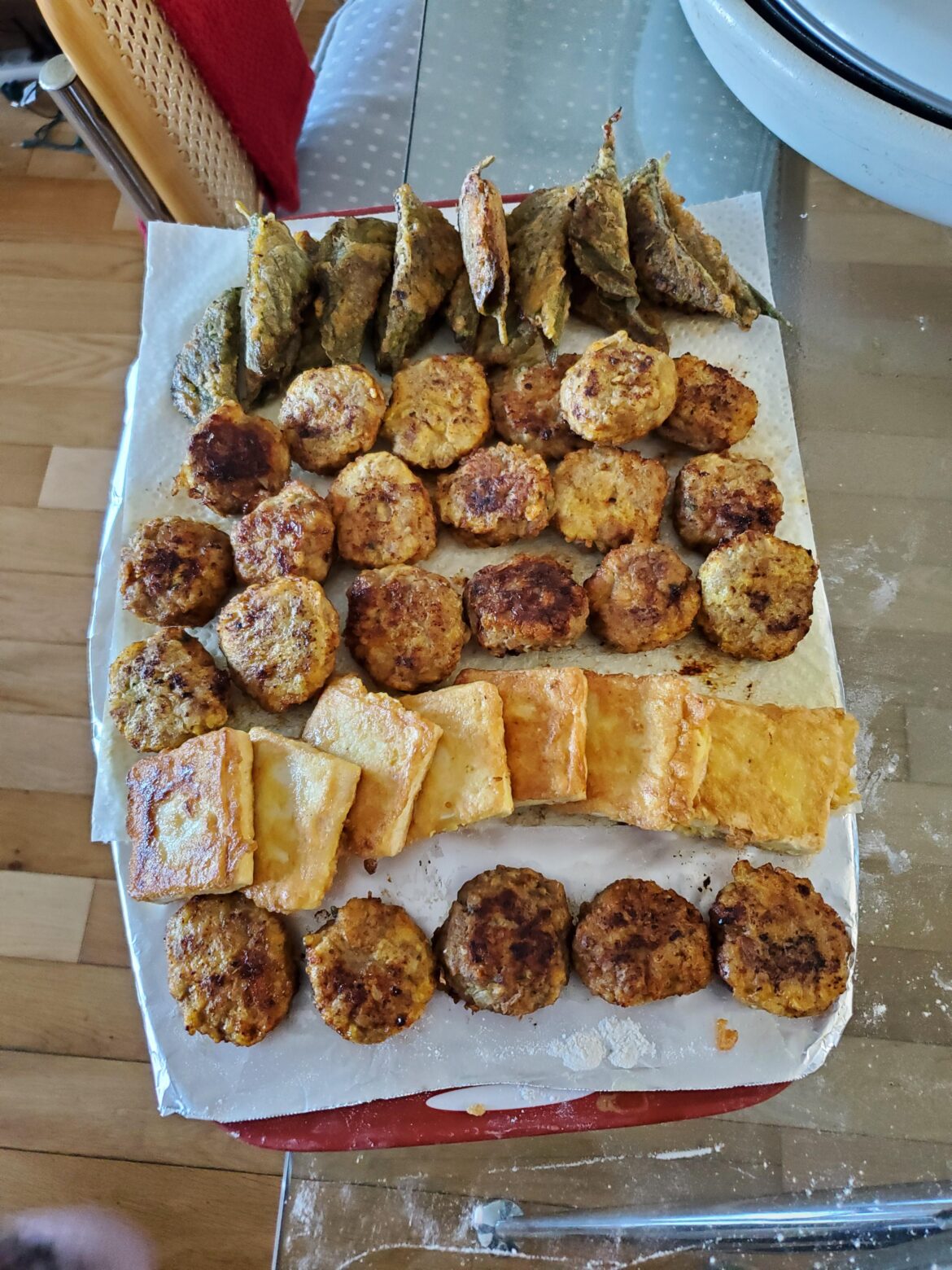 Made some Jun (side dishes)