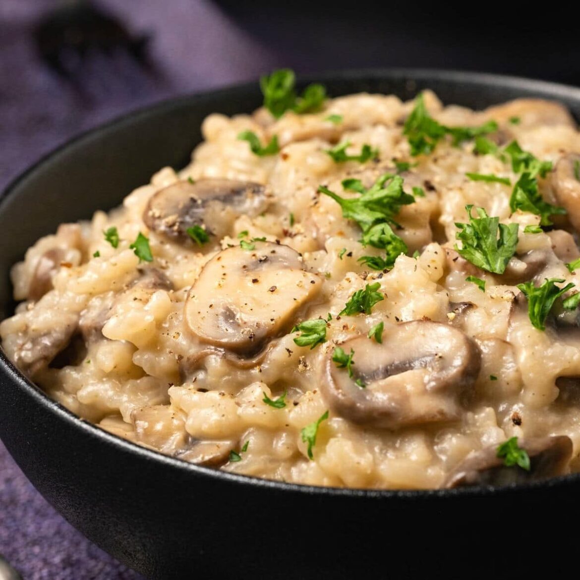 Creamy Vegan Mushroom Risotto: A Delightful Plant-Based Delicacy - Clean Cuisine