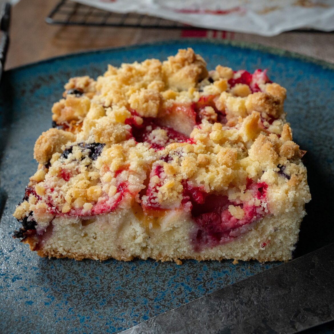 Polish Summer Fruit Cake