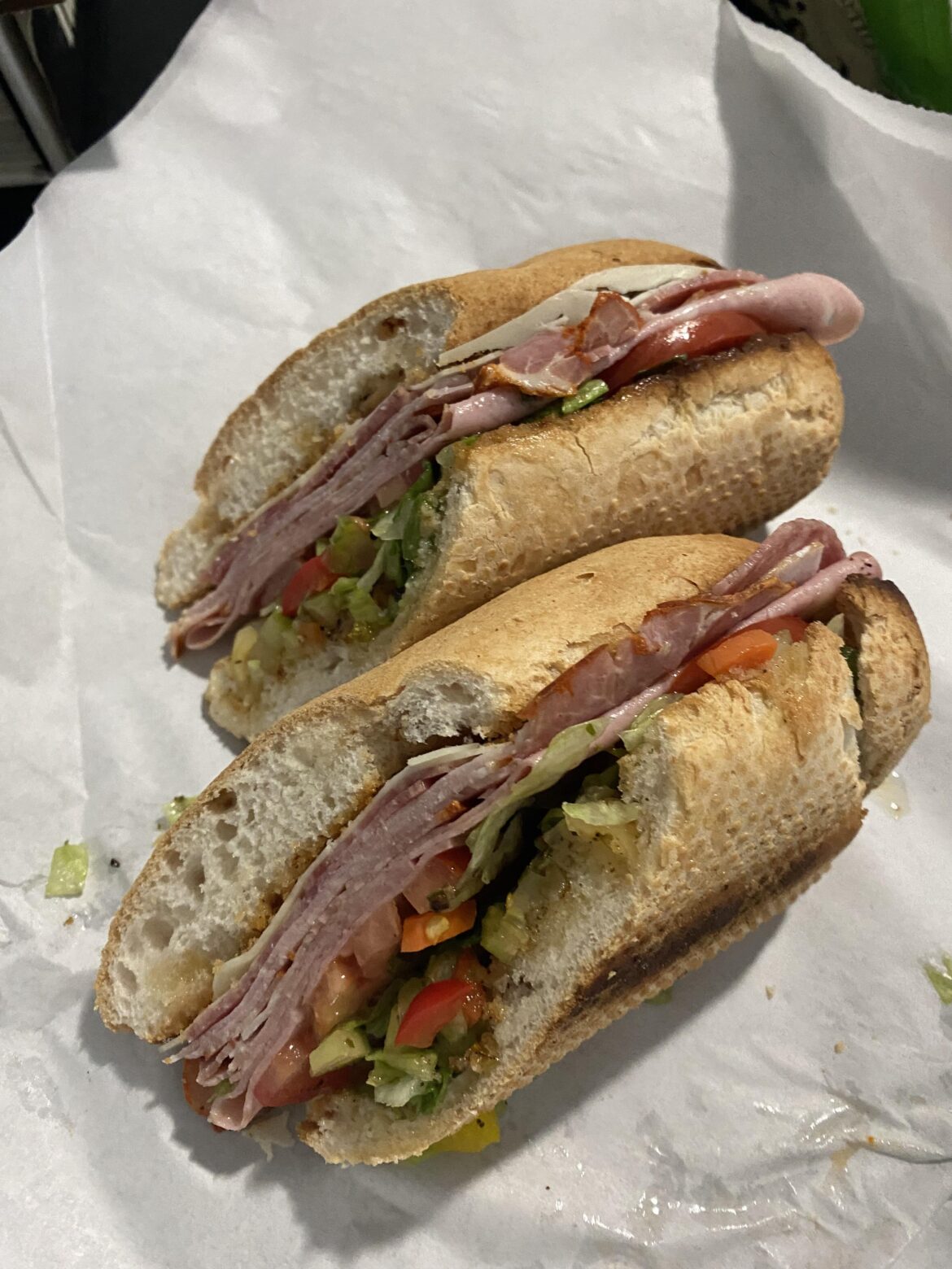 10" Italian Cold Cut w/ Spicy Giardiniera - Tardino's Italian Kitchen, Pasadena - $12.50 after tax, GF