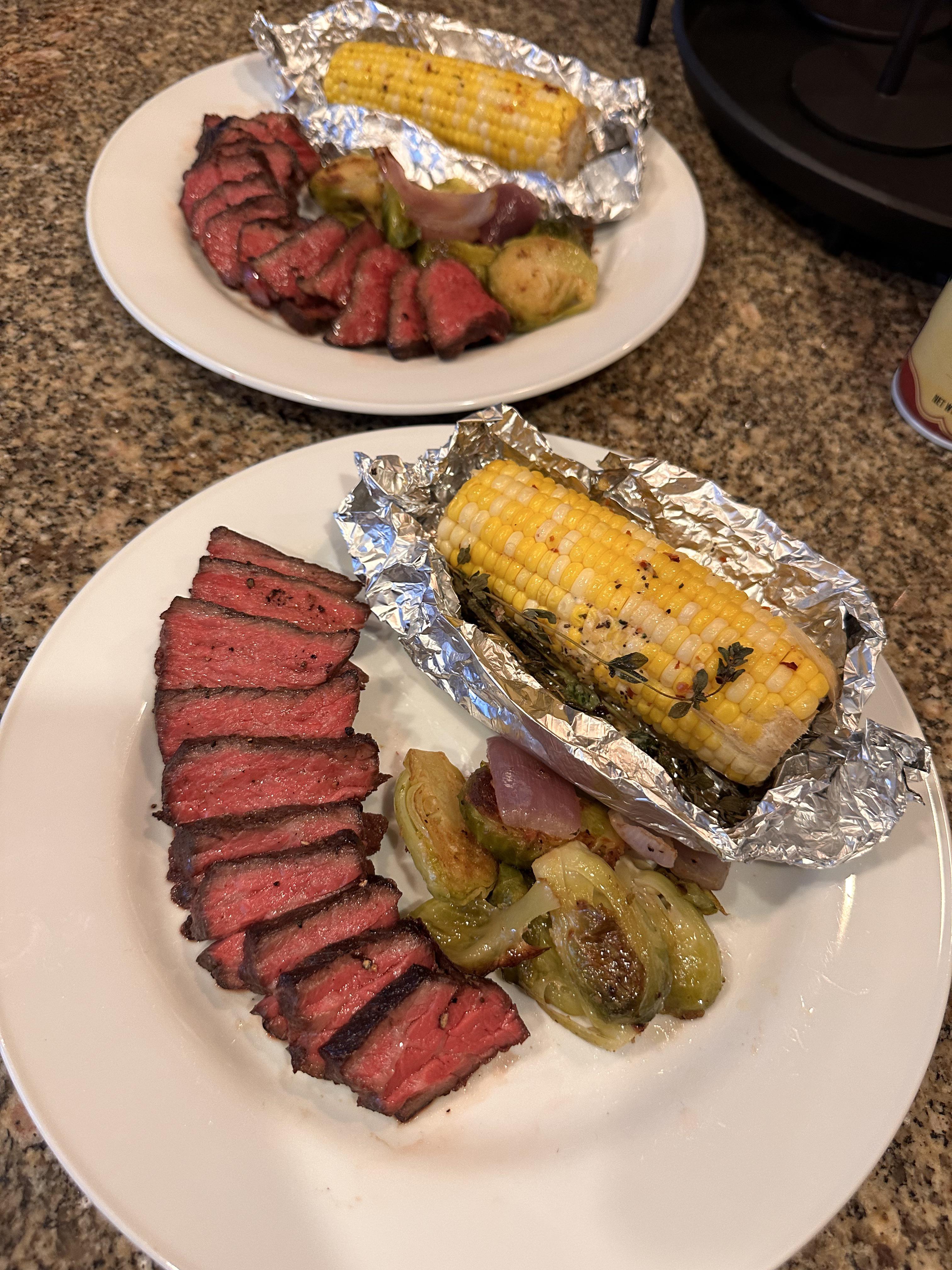 First time making wagyu denver steaks. 130 for 3 hours. New obsession