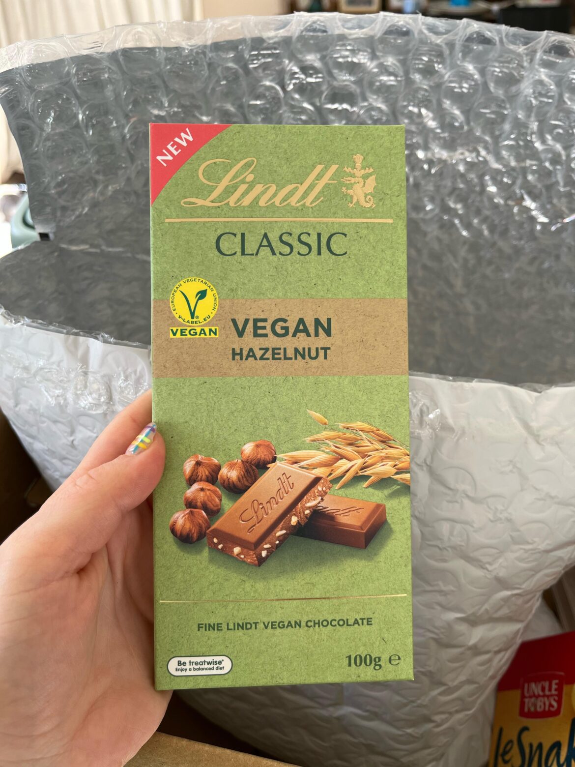 Lindt vegan chocolate gift!