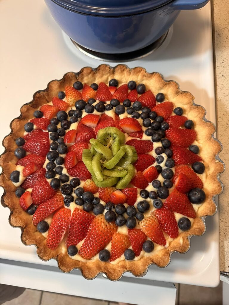 My first fruit tart