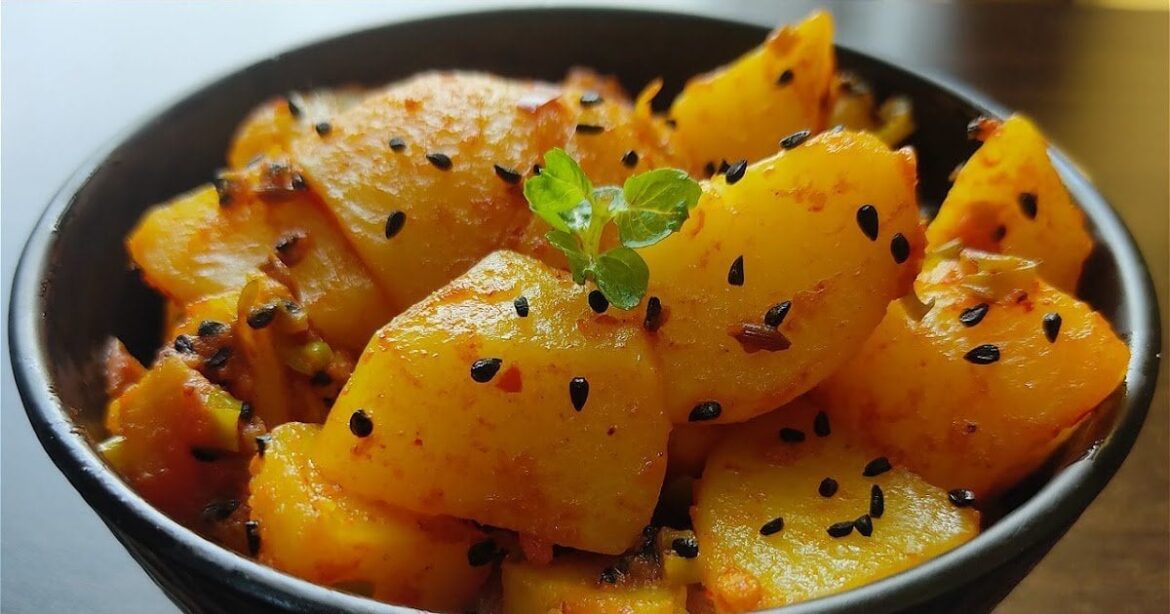 POTATO CURRY WITH NIGELLA SEEDS