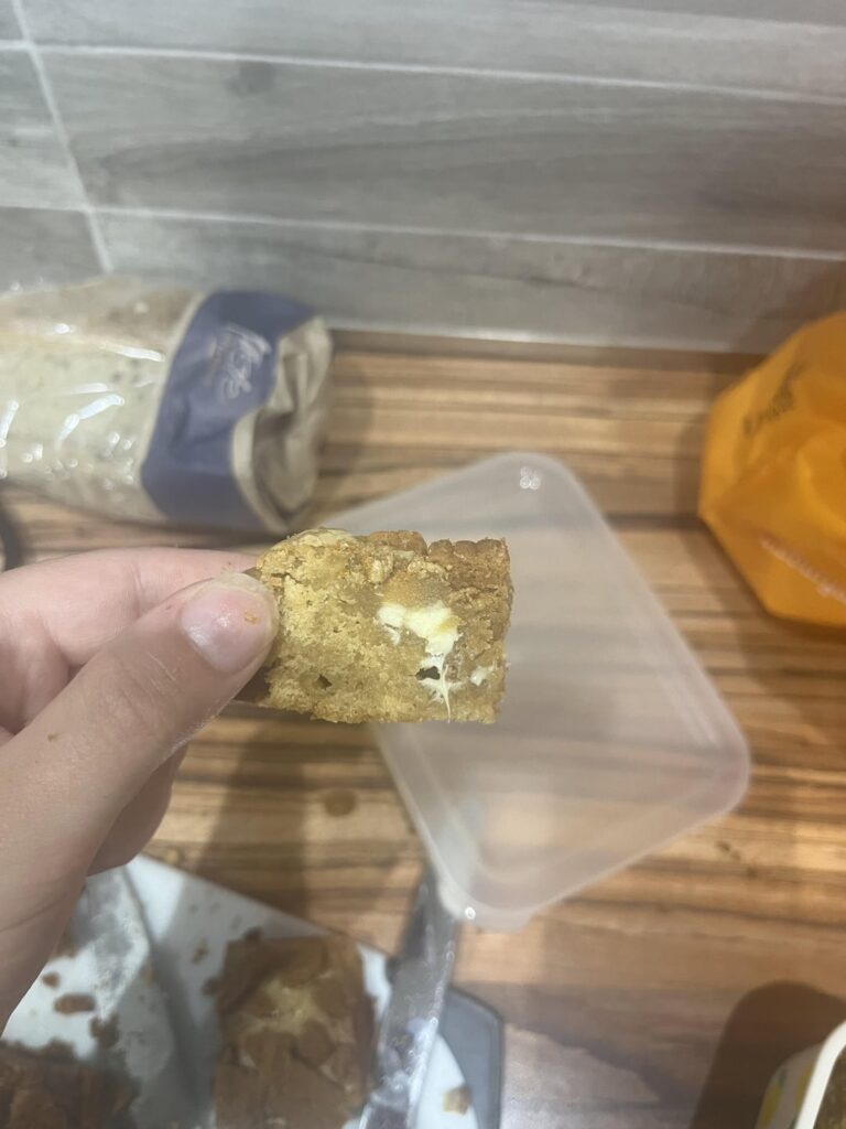 are my blondies gooey or just undercooked?