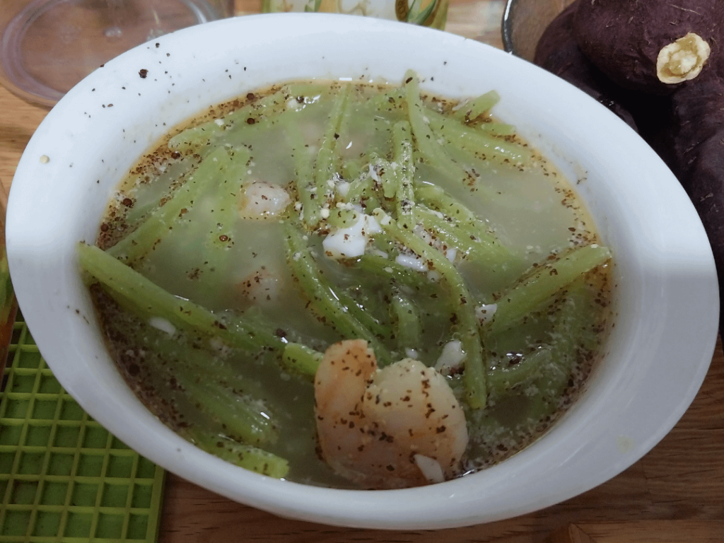 Goguma-Julgi-Bokkeum (Stir-fried Sweet Potato Shoots)