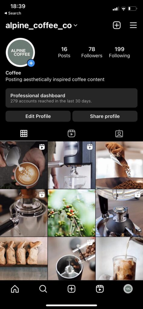 For those of you that like the visuals of well brewed coffee, I’m sharing the same passion on my new instagram