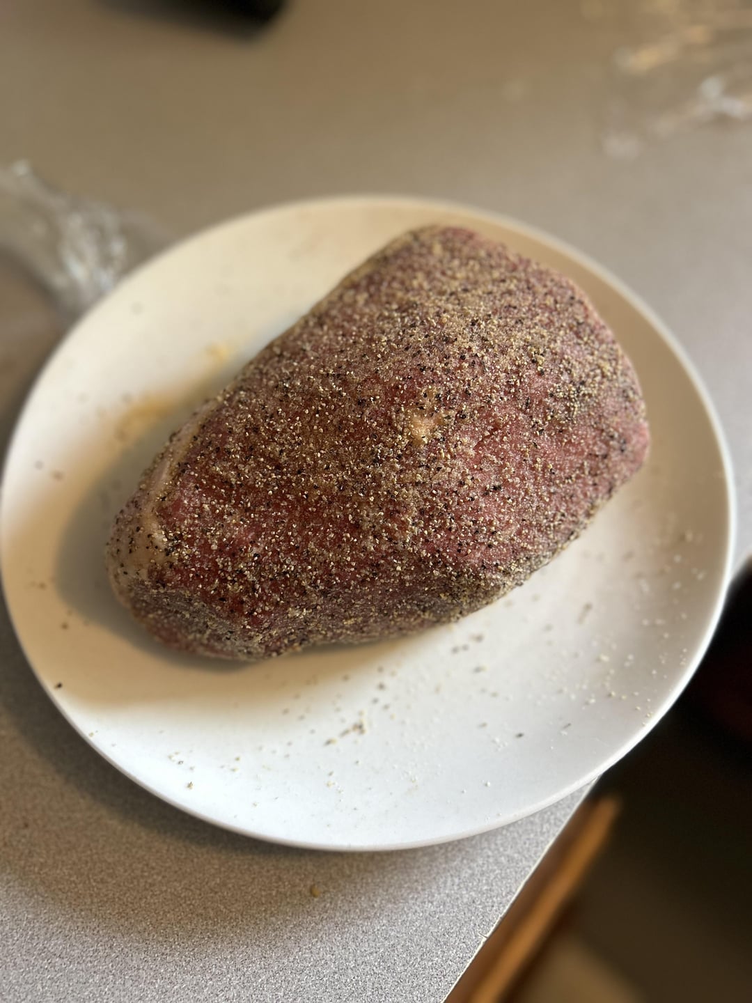 Smoked roast beef sliced for French dips Dining and Cooking