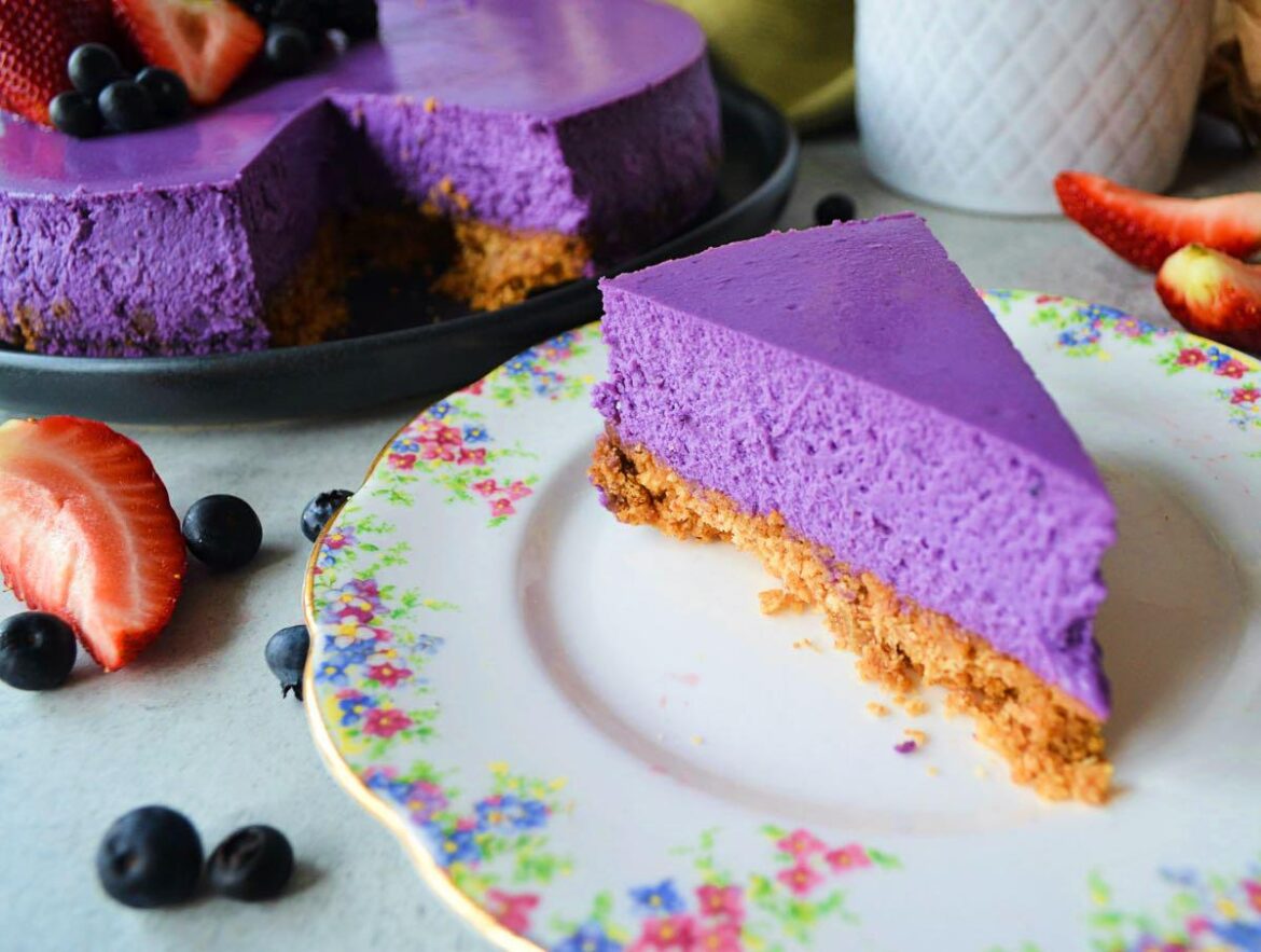 Ube Cheesecake