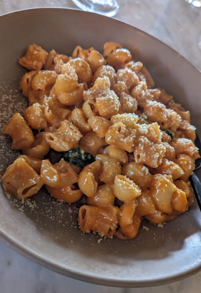 Elephante, Santa Monica - Whipped Eggplant ($15), Vodka Pasta ($24)