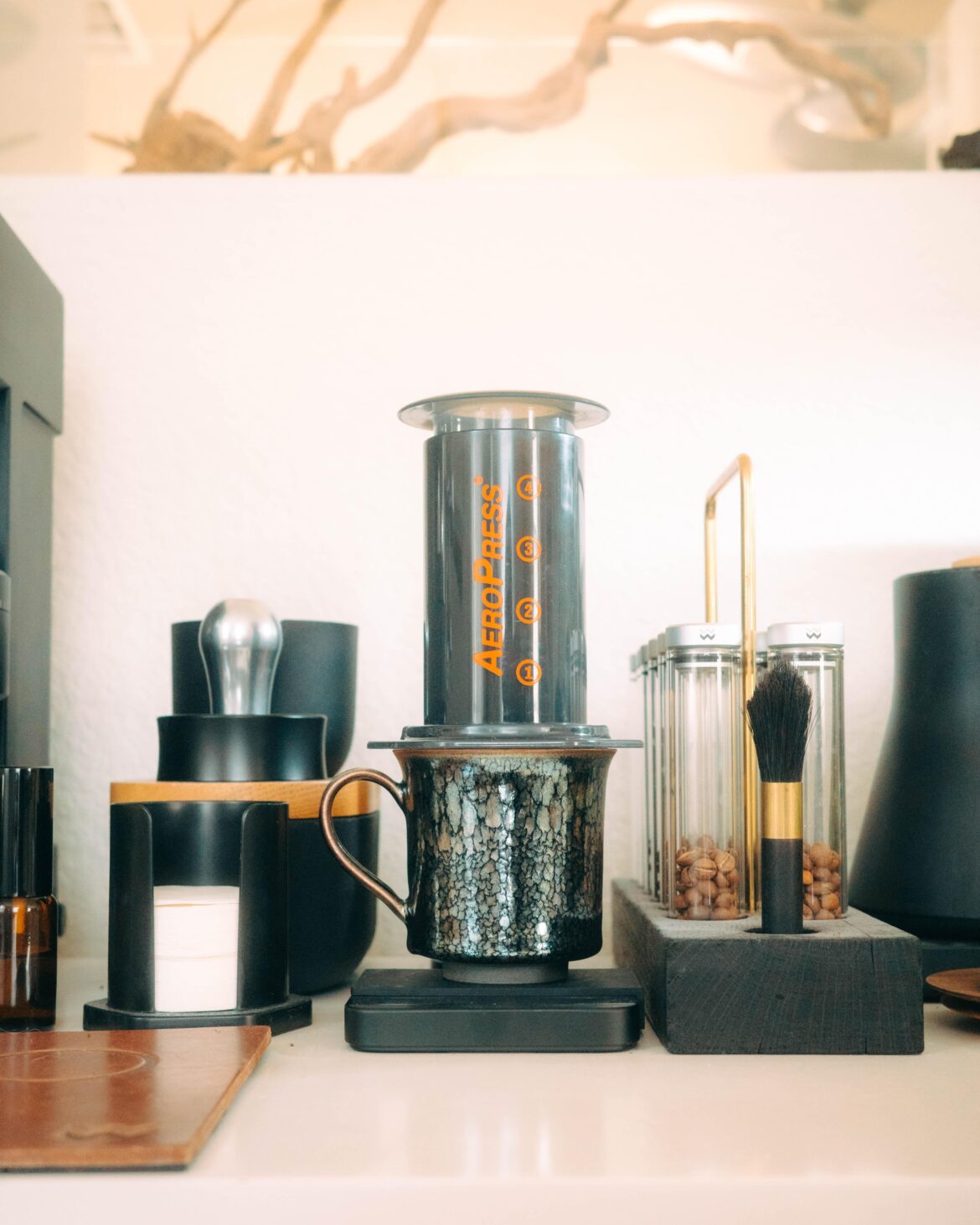 An Aeropress kind of morning. Quick, simple, and delicious.