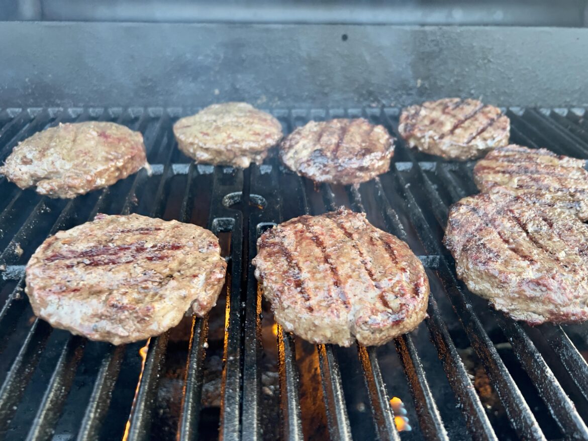 Prime rib burgers