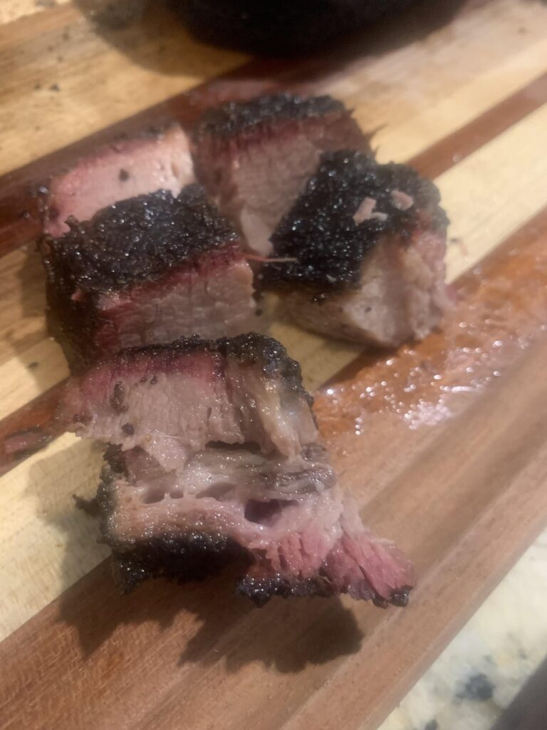 First brisket on a proper offset