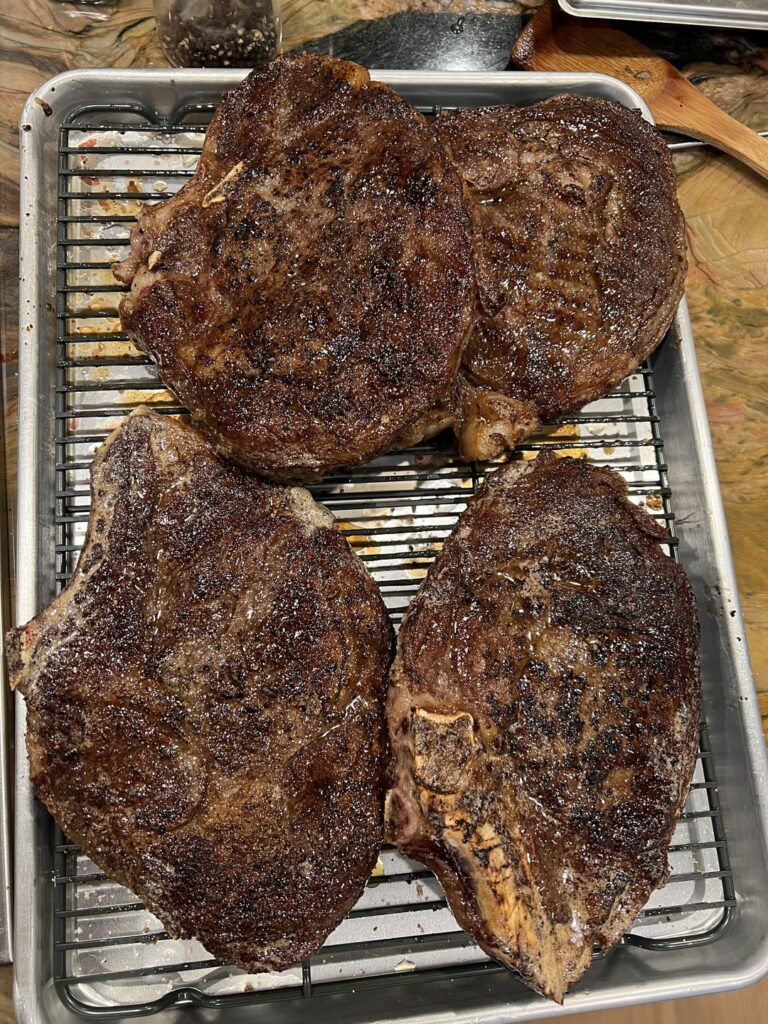 Rate my ribeyes