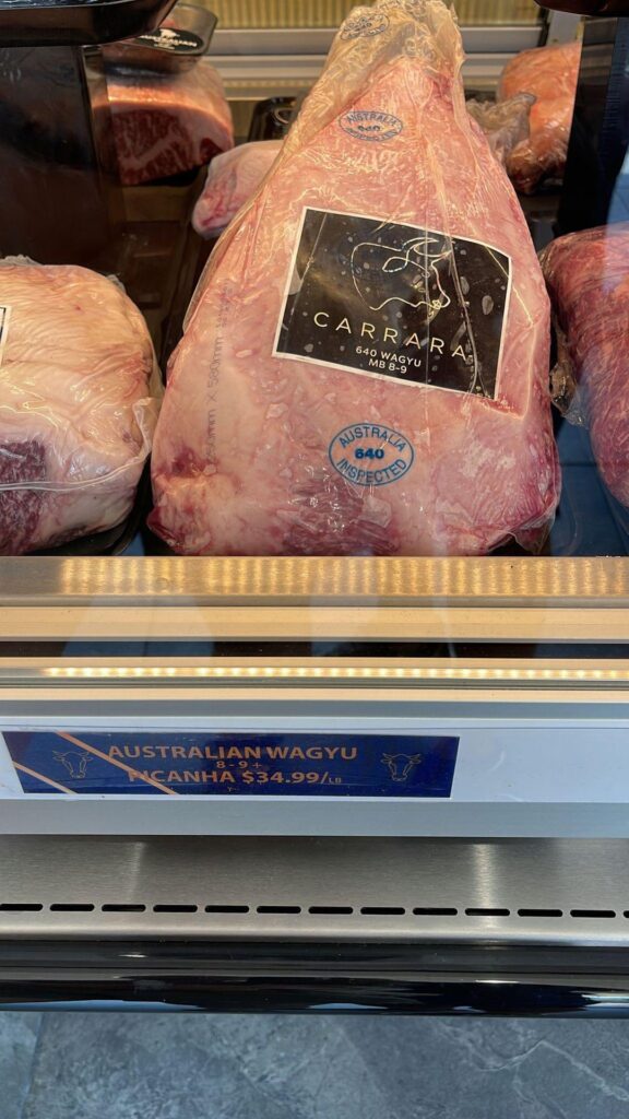 Australian Wagyu Picanha weekend: expensive but worth it.