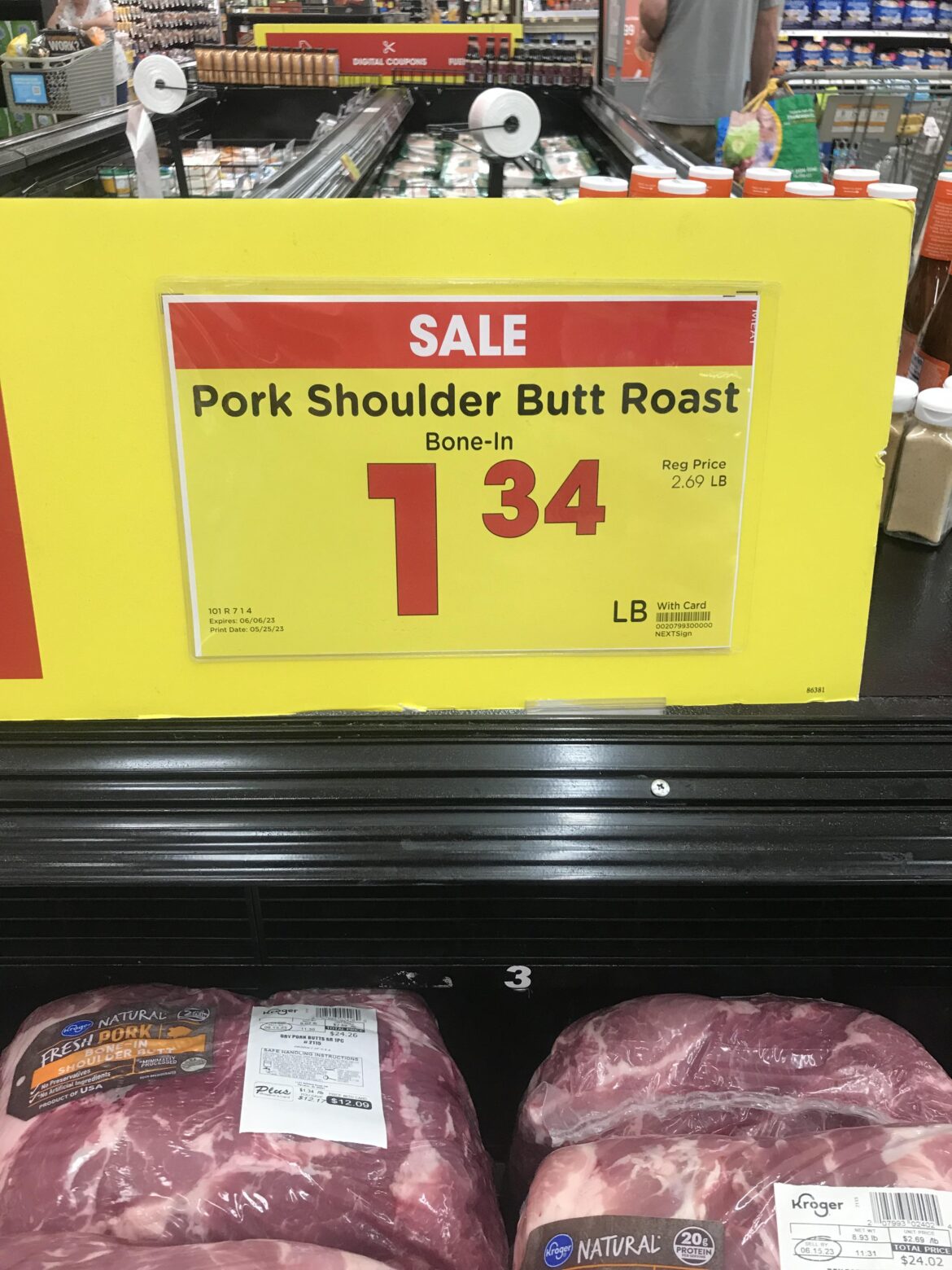 Kroger meat deals are sweet