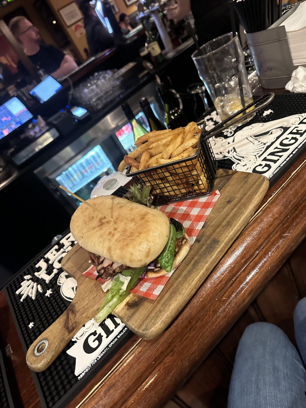 The pub my boyfriend works at in Melbourne