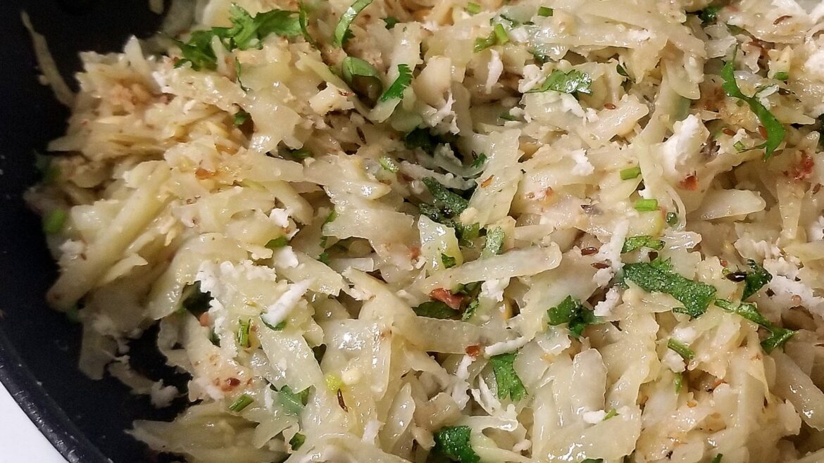 Potato shreds - easy and quick recipe