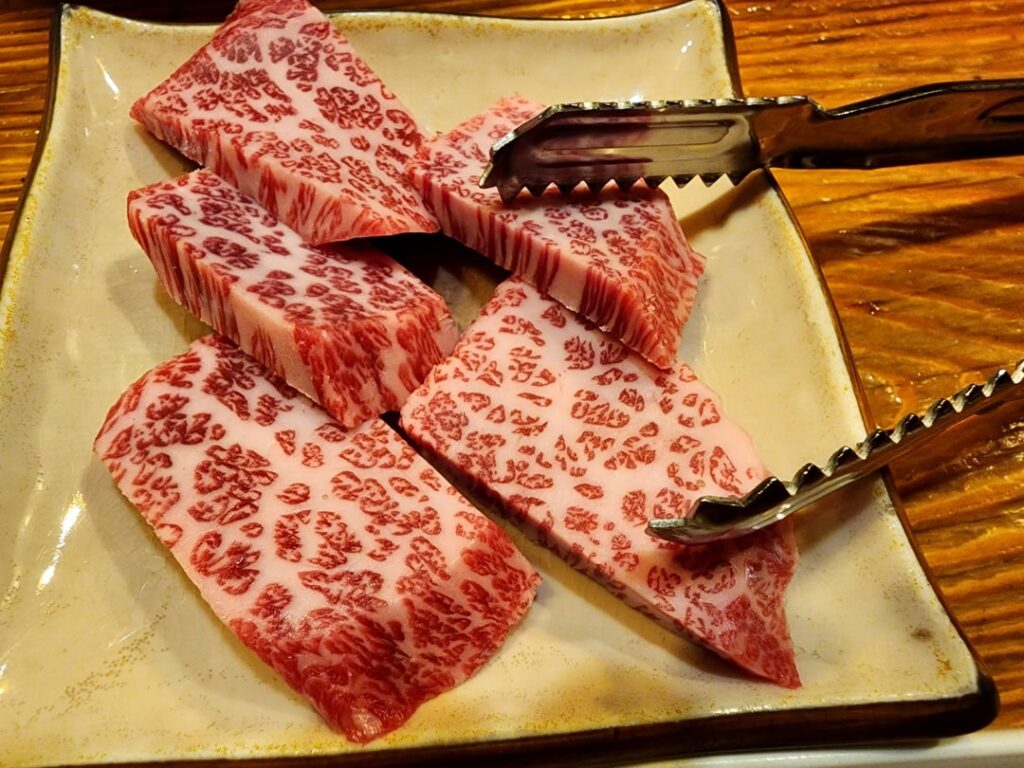 Hanwoo, yakiniku style