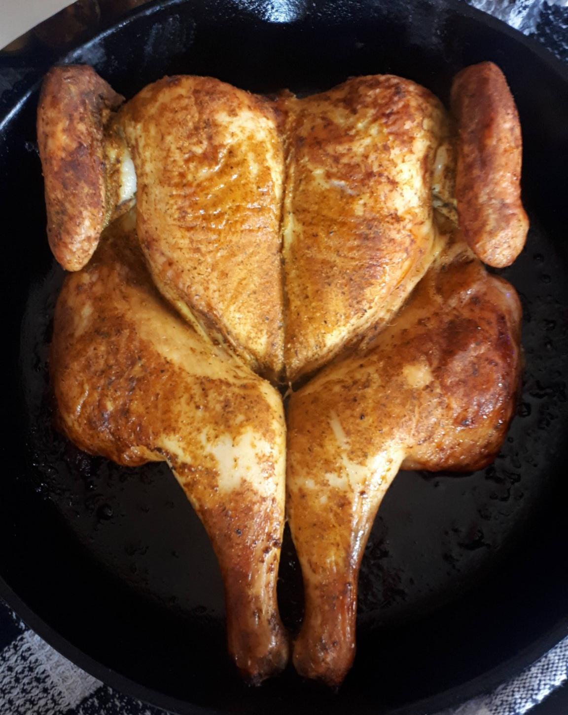 First Time Making Spatchcock! Proud of this one! Dining and Cooking