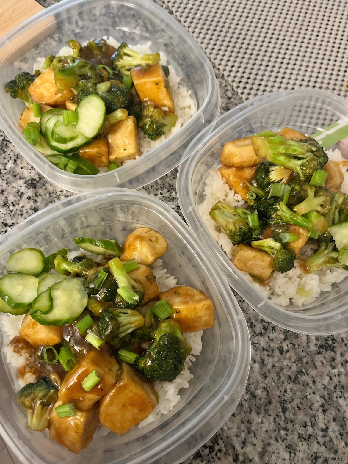 Vegan Sweet and Savory Tofu Bowls