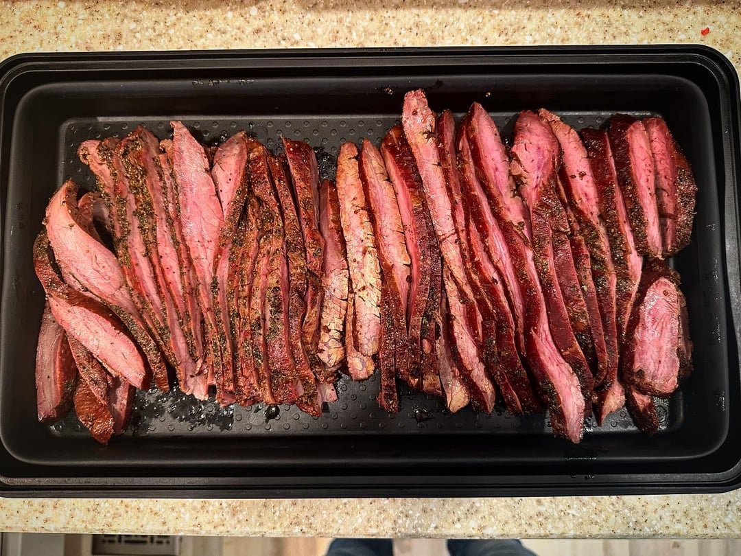 Smoked Flank Steaks Dining and Cooking