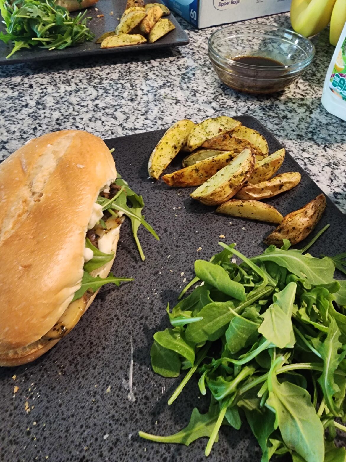 First meal from our first box!