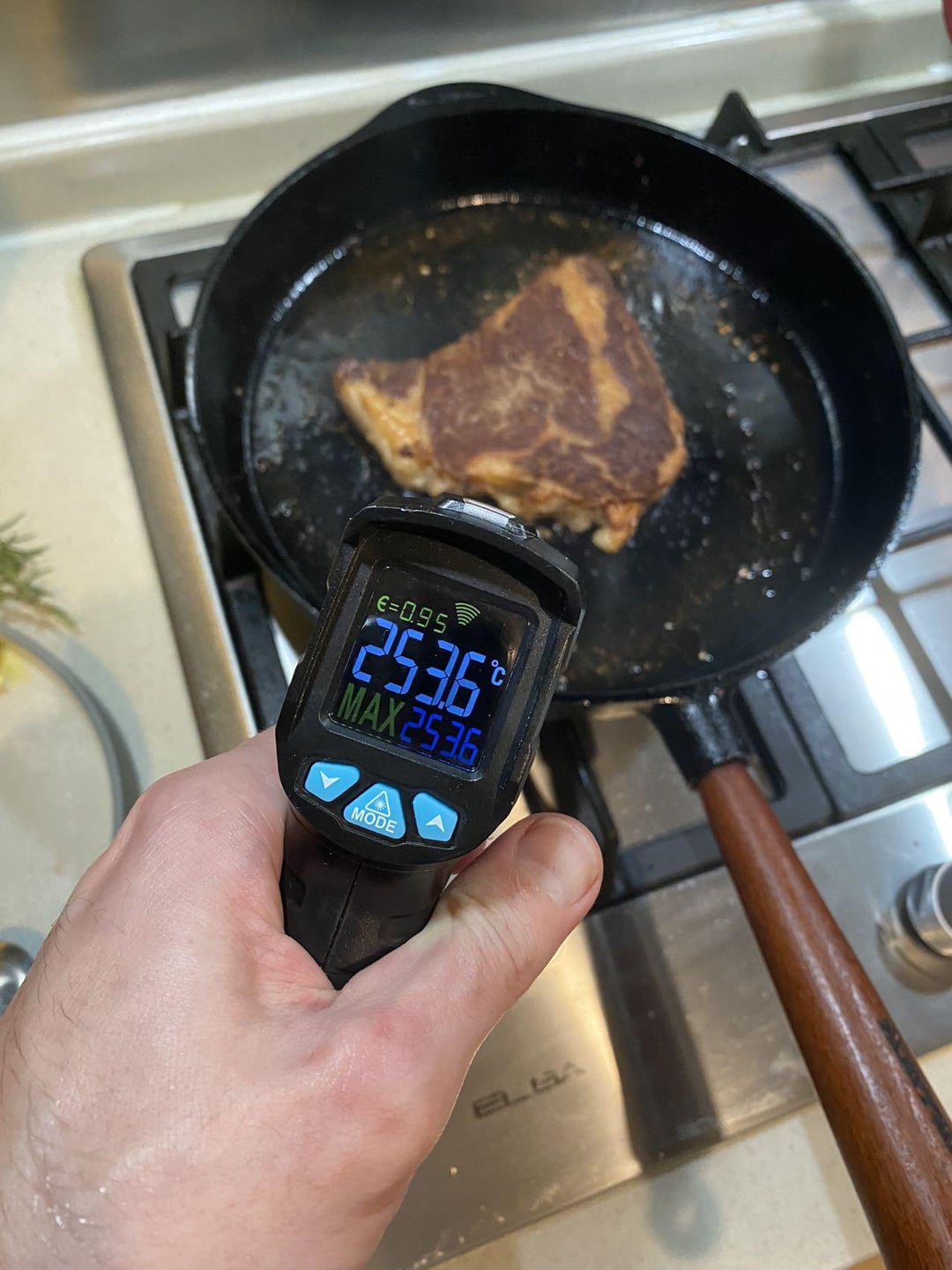 Cooking steak from frozen is better than defrosting Dining and Cooking