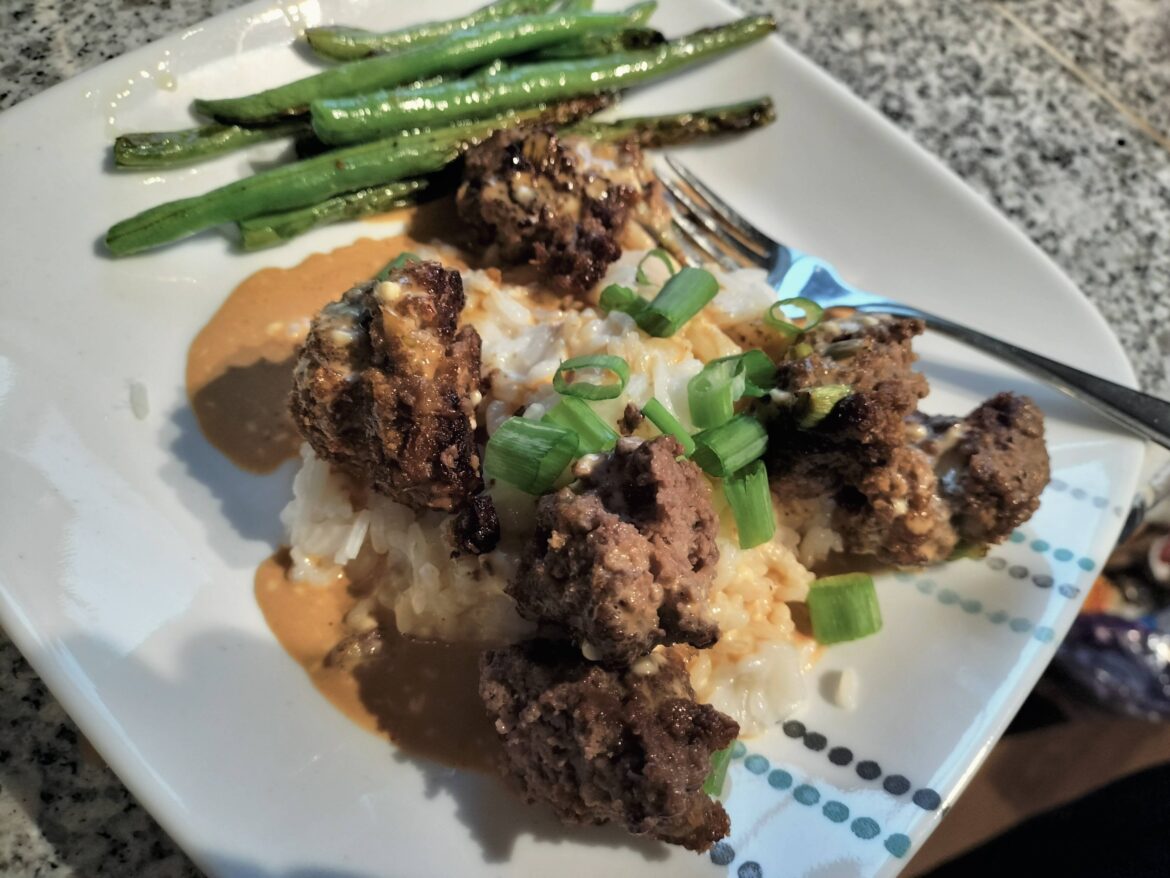 Firecracker meatballs