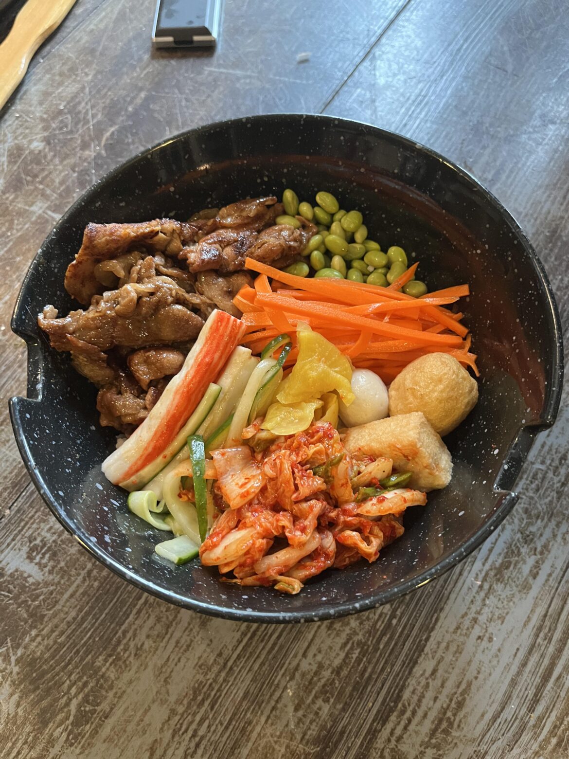 Might not be totally “authentic” but the bulgogi bowl I made for dinner was very tasty!