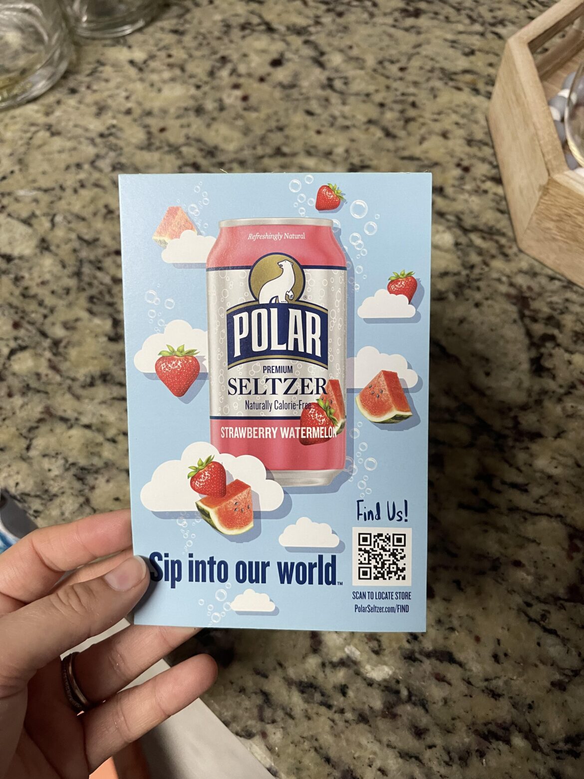 Polar Flyer in Box but No Sample:(