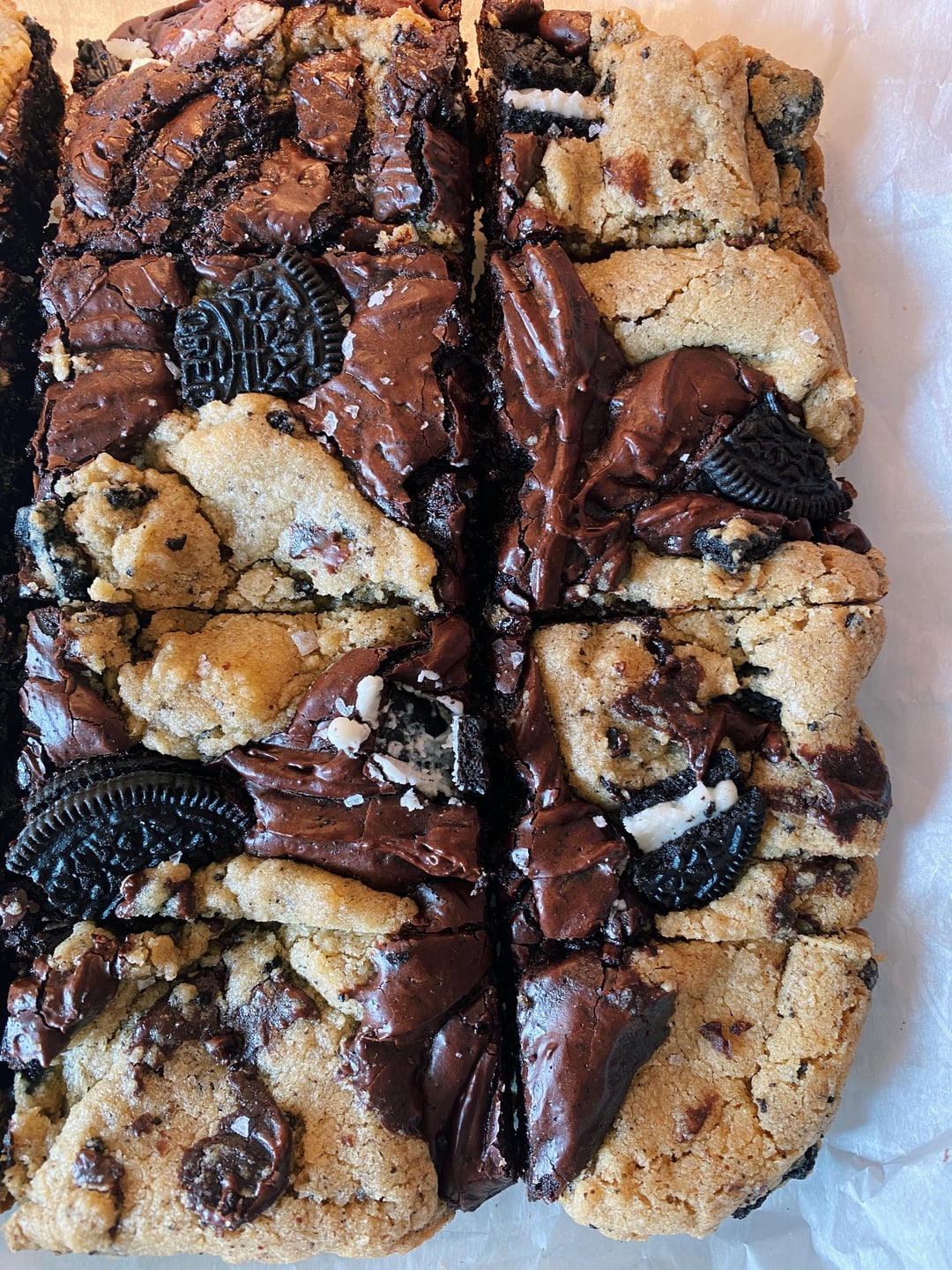 Brownie Cookie Oreo Bars Dining and Cooking